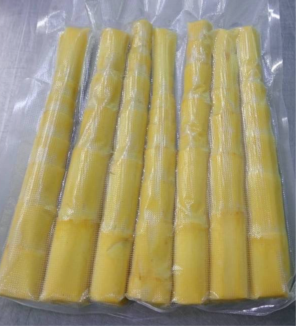 หน่อไม้ต้ม(สีเหลือง) 500 ก Boiled Bamboo Shoot 500 g