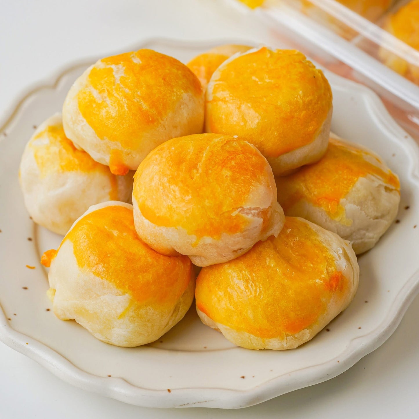 ขนมเปี๊ยะ ครูสมทรง ไส้ถั่วไข่เค็ม