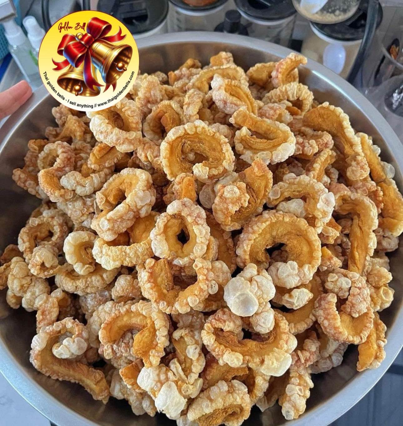 แคบหมู/แค็ปหมู ติดมัน Pork Crackling
