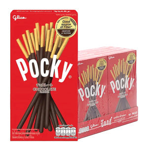 ขนมป๊อกกี้ 39-45ก (10 กล่อง) Glico Pocky 39-45 g (10 Boxes)