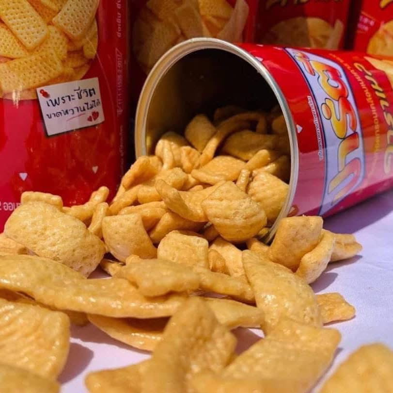 ปาร์ตี้รสเนยคาราเมลออริจินัล 120g Party - Sweet Potato Chips Butter & caramel Flavour 120 g (ขนมกระป๋อง)