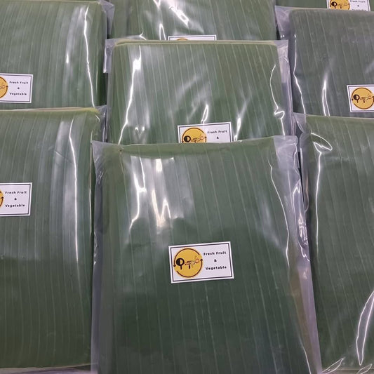 ใบตองสด 400 กรัม/ Fresh Banana Leaf 400 g