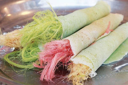 โรตีสายไหม Roti with Candy floss