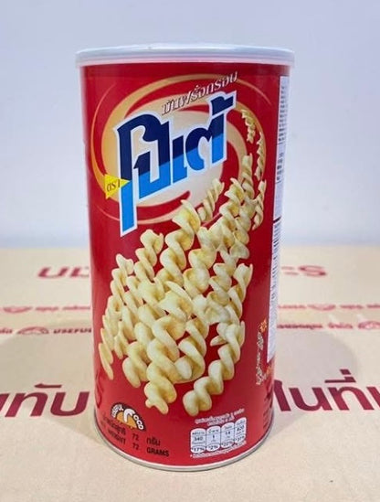 โปเต้ ขนมมันฝรั่ง 72 ก. Potae Potato Snack 72g (ขนมกระป๋อง)