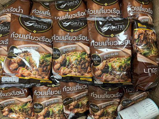 ก๋วยเตี๋ยวกึ่งสำเร็จรูป ยี่ห้อ ต่อปาก Tor Pak Premium Instant Noodle
