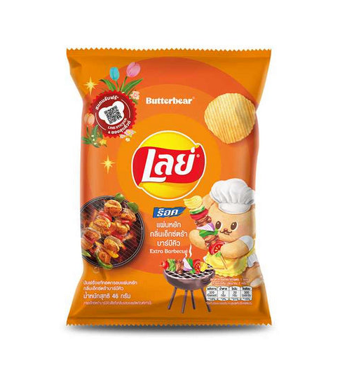 เลย์ รสเอ็กตร้าบาร์บีคิว → Lay’s Extra BBQ Flavor 48g