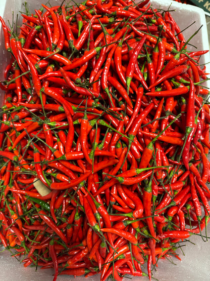 Promotion!
Morning Glory 2 packs+Boiled Cassia Leaves 1 pack+Yanang Leaves 1 pack+Coriander Roots 1pack+Fresh Galangal1 pack+Fingerroot 2 packs+Lemongrass 1 packs+Culantro 1 pack+Thai Sweet Basil 1 pack+Fresh Red Chili 500 g #lot23/2/26