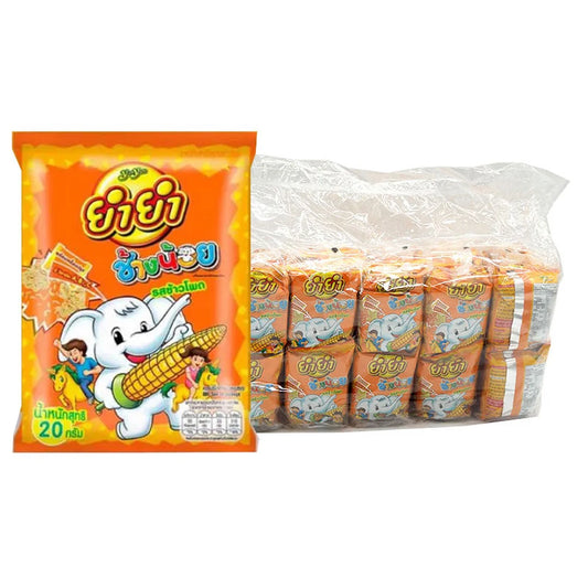 ยำยำช้างน้อยรสข้าวโพด (12ซองx5แพค - 60 ซอง) Yum Yum Chang Noi Instant Noodle - Corn Flavour (12x5 Packs - 60 Packs)