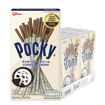 ขนมป๊อกกี้ 39-45ก (10 กล่อง) Glico Pocky 39-45 g (10 Boxes)