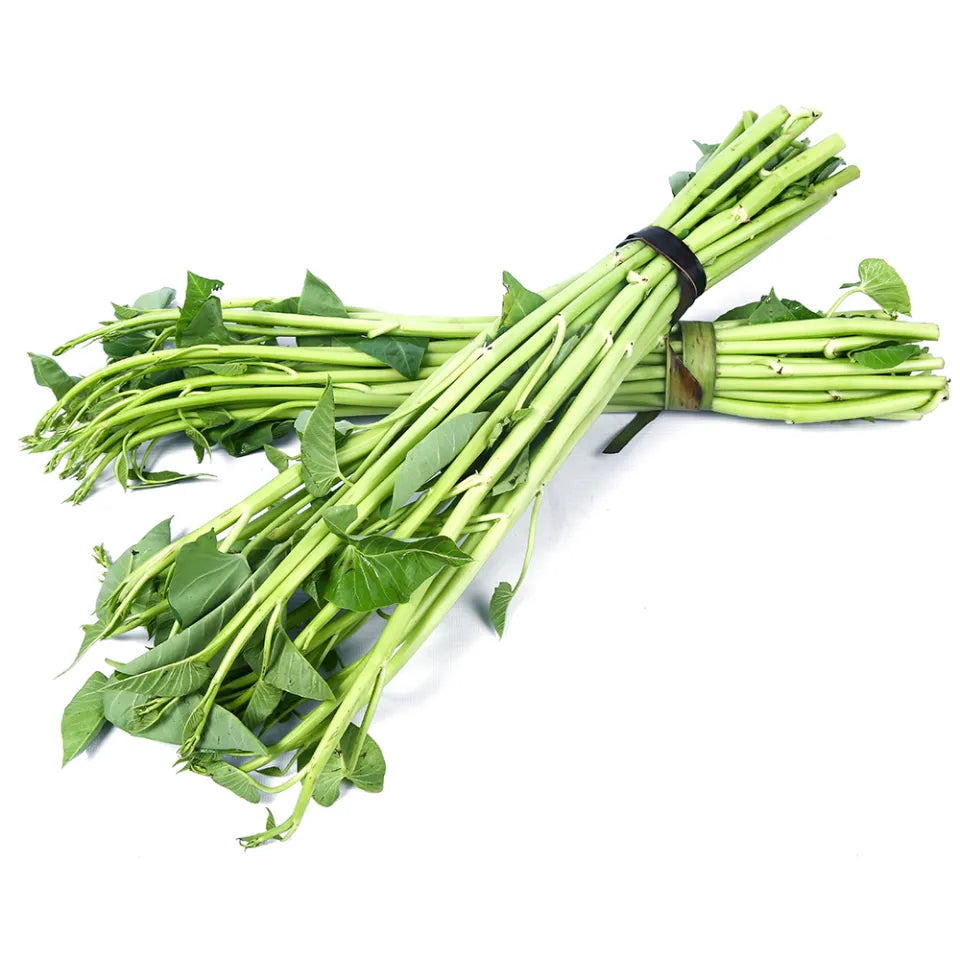 ผักบุ้งแก้ว 200 กรัม / Thai Morning Glory 200 g